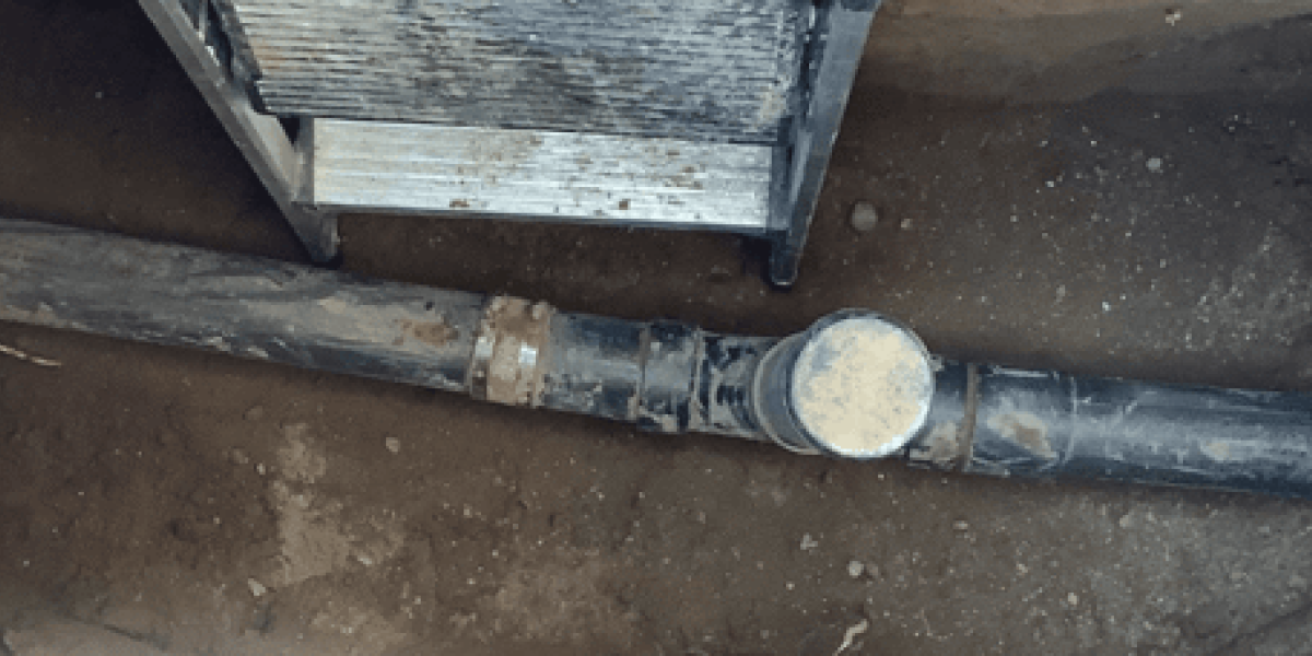 sewer pipe on ground